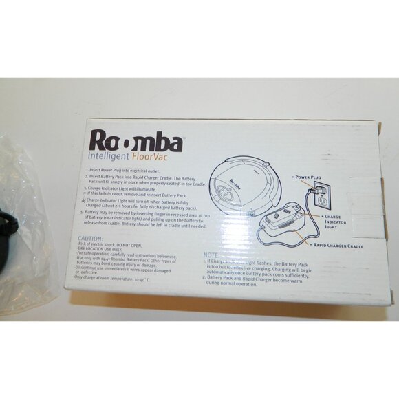 IRobot Roomba Vacuum Rapid Charger for Intelligent Floor Vac Model 02001 , 02002 - Picture 7 of 8